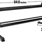 WF Athletic Supply Rubber Coated Hex Dumbbell Set, Multiple Choices Available - Dumbbells with Rack Stand and Mat, or Dumbbells Only (200/550/1200/2100/3000 LB)