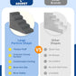Dog Step for Bed, Dog Stair 5-Step 35D Pet Stair 22.8" H for High Bed or Sofa Non-Slip Balanced Pet Step Indoor, Grey