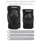 Kids Bike Helmet, Toddler Helmet for Youth Adult, Knee Pad Elbow Pad Wrist Guard Protective Gear Set for Skateboard, Bike, Skating, Cycling
