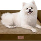 Small Dog Bed Orthopedic Washable Cat Bed Memory Foam Small Couch Sofa Indoor Comfy Pet Beds with Waterproof Removable Cover & Non-Slip Bottom