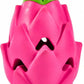AUSCAT Dog Treat Dispensing Toys, Dispensing Puzzle Dog Toy for Aggressive Chewers, Rubber Dog Treat Dispenser, Interactive Stimulation Dog Food Toys, Pitaya Shape
