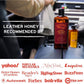 Leather Honey Leather Conditioner, Since 1968. for All Leather Items Including Auto, Furniture, Shoes, Purses and Tack. Non-Toxic and Made in The USA / 8 Fl Oz (Pack of 1)