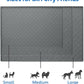 MIGHTY MONKEY 100% Waterproof Dog Food Mat, Raised Edges Silicone Pet Feeding Placemat for Cat, Dogs, Pet Bowls, High Lipped Tray Prevents Water Spills, Food on Floor, Dishwasher Safe, 24x16, Gray