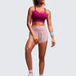 CRZ YOGA Softness Mold Womens Butterluxe Strappy Longline Sports Bra - Double Spaghetti Strap Workout Yoga Crop Top Athletic