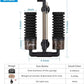 hygger Sponge Filter, Aquarium Filter Double Sponge Replaceable Media with 4 Biochemical Sponges and 1 Bag of Filtered Ceramic Balls Ultra Quiet Filter Fish Tank (S/M)