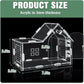 Acrylic Jumping Spider Enclosure - Versatile Reptile Enclosure with One-Click Magnetic Closure, Perfect for Tarantula, Gecko, Chameleon, Beetle, Mantis, and Hermit Crab
