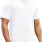 MIER Men's Dry Fit Workout T-Shirts Athletic Running Tee Short Sleeve Crew Neck Gym Tops, Polyester, Moisture Wicking