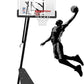 IGL Basketball Hoop Outdoor with 52 Inch Shatterproof Backboard, 10FT Height Portable Basketball Hoop Outdoor, Adjustable Basketball Goal System