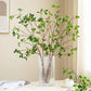 32'' Faux Green Leaf Branch
