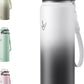 Enerbone 32 oz Insulated Water Bottle, Stainless Steel Bottle with Carrying Strap, Double-Wall Vacuum Insulation Design, Leakproof Sports Bottle with Straw, Keep Drinks Cold or Hot for Hours