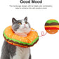 EWES Cat Cone Collar Soft L Size Alternative Neck Cones to Stop Licking Kitten Comfy Elizabethan Collars After Surgery Neuter Dog Donut Collar for Pet e Collar Recovery Shame