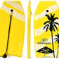 Goplus 41''/37''/33'' Lightweight Body Board for Beach, Surf Board with EPS Core, XPE Deck, HDPE Slick Bottom, Wrist Leash, Bodyboard for Kids Adults Surfing