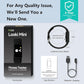 FITVII Looki-mini Fitness Trackers, Slim AMOLED Fitness Watch 2025 with 24/7 Heart Rate, Blood Pressure, Blood Oxygen, Stress Monitor, Step Calorie Counter, IP68 Waterproof Smart Watch for Women Men