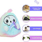 DODODOLA Dog Toys Puppy Toys Cute Squeaky Dog Toy with Crinkle Paper Stuffed Plush Halloween Dog Toys for Small Medium Large Dogs
