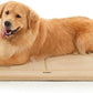 Made4Pets Dog Crate Pad Bed for Large Dogs, Washable & Reversible, Anti-Slip Kennel Mat for Cozy Sleeping, Soft Fluffy Dog Bed for Indoor & Outdoor Use, 44"x32", Khaki
