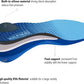 Plantar Fasciitis Feet Insoles Arch Supports Orthotics Inserts Relieve Flat Feet, High Arch (Mens 4-4 1/2 | Womens 6-6 1/2)