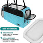 PetAmi Dog Purse Carrier for Small Dogs, Airline Approved Soft Sided Pet Carrier with Pockets, Ventilated Dog Carrying Bag for Puppy Cat, Dog Travel Supplies Bag, Sherpa Bed, Max 12 lbs, Teal Blue