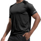 Boyzn 1, 3, 5 or 7 Pack Men's Workout Running Shirts, Dry Fit Moisture Wicking T-Shirt, Gym Athletic Short Sleeve Tee Shirts