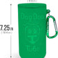 Dog Doo Tube Filled Dog Waste Bag Holders - Reusable Dog Poop Bag Tubes Designed to Keep in Odors and Germs