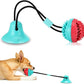 Interactive Dog Toys Tug of War, Mentally Stimulating Toys for Dogs, Puppy Teething Toys for Boredom to Keep Them Busy, Dog Puzzle Treat Food Dispensing Ball Toy for Small Medium Dog on Smooth Floor