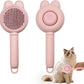 Zoocozy Cat Brush for Shedding, Dog Deshedding Brush, Pet Hair Removal Tool for Puppy Pitten(Pink)