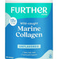 Further Food Unflavored Marine Collagen Peptides Powder, Wild Caught, Sustainable, Type 1 & 3 Collagen, Gut + Joint Support, Hair, Skin, Nails, Sugar-Free 5.93 oz