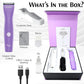 Hornet Mini Purple - Compact and Portable Pet Trimming Dog Clippers with Sharp Blades for Precise Trims, Ideal for Grooming on-the-go