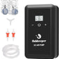 fishkeeper Aquarium Air Pump, 8W 130GPH Dual Outlet Fish Tank Air Pump with Adjustable Airflow Ultra-Quiet Oxygen Aerator Pump with Air Stone Bubbler for 10-120 Gallon Fish Tank