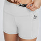 baleaf Women's 8"/ 5"/ 3" Biker Shorts High Waist Yoga Workout Gym Running Volleyball Spandex Shorts with Pockets