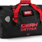 Waterproof Duffel Bag - Motorcycle Dry Bag Tail Bag with Large Storage Space, Waterproof Luggage Duffle Bags with Outer Mesh Zipper Pocket for Camping, Kayaking, Fishing & Traveling