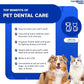 LIQUIDHEALTH Pet Dental Care Water Additive for Dogs & Cats - Fast Acting Pet Bad Breath Freshener, Dog Mouth Wash, Animal Oral Dental Rinse, Plaque & Tartar Teeth Cleaning Solution (3-Pack)