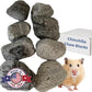 Chew Toys for Chinchilla, Lava Block Toys for Small Pet Animals like Rat, Mice, Bunny, Hamster, Degus, Gerbils, Pumice Blocks, Guinea Pig Toy, Rabbit Chew Toy by Billy Buckskin - Pack of 8
