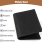 Jack&Chris Leather Passport Holder, Handmade Passport cover, Travel Wallet Cover Case for Men and Women, Leather Travel Documents Organizer Protector, JC107