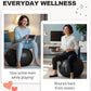 Trideer Extra Thick Yoga Ball Exercise Ball, 5 Sizes Gym Ball, Heavy Duty Ball Chair for Balance, Stability, Pregnancy, Quick Pump Included