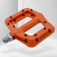 FOOKER MTB Pedals Mountain Bike Pedals 3 Bearing Non-Slip Lightweight Nylon Fiber Bicycle Platform Pedals for BMX MTB 9/16"