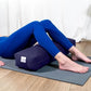 Sol Living Yoga Bolster Pillow Rectangular Meditation Cushion Cotton Meditation Accessories for Restorative Yoga Meditation Pillow Yoga Pillow Firm Body Pillow Bolster Pillow for Legs Removable Cover