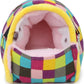 Wontee Hamster Bed Hideout Sugar Glider Hammock Small Animal Warm Bed House for Hamsters Hedgehogs Sugar Glider Gerbils Mice (Medium, Colorful Plaid)