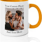 Custom Photo & Text Mug Add Personalized Text, Upload Your Image Personalized 11.5oz Mug Choose From Various Designs The Suitable Gift for Parents (C02 TEXT & PHOTO)