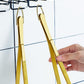 JETKONG 2 Pcs 12-Inch Cooking Tweezers Stainless Steel Food Tweezers Kitchen Tweezer Tongs (Gold)