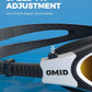 OMID Swim Goggles, P2 Polarized Swimming Goggles for Men Anti-fog Goggles Swimming for Adult Women