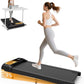 2.5HP Walking Treadmill Pad Incline, Under Desk Treadmill with Remote, 3 in 1 Low Noise Small Walking Mini Pad with Led Screen, Compact Treadmills for Home, 265lbs Capacity