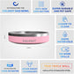 Coldest Dog Bowl - Anti Rust Metal, Non Slip, 3 Layers Insulated Stainless Steel Dog Bowls - Spill Proof & Heavy Duty - Water Bowl for Dogs, Cats & Pets, Dish Washer Safe (21 oz,Cotton Candy Pink)