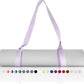 Tumaz Yoga Mat Strap [MAT NOT Included] (2 Sizes) with Extra Thick & Comfy Delicate Texture, Adjustable Yoga Mat Carrier
