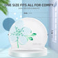 COPOZZ Stylish Silicone Swim Cap for Women – Comfortable, Durable, and Hair-Protecting Design