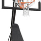 Basketball Hoop Outdoor with 44/54 Inch Shatterproof Backboard, 5.25-10FT Height Portable Basketball Hoop with Sandbag, Adjustable Basketball Goal System