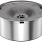 SCHITEC Dog Water Bowl No Spill 3L/0.8 Gallon Slow Drinking Anti-Splash Stainless Steel Dog Bowl with Floating Disk, Spill Proof Pet Travel Water Dispenser for Sloppy Messy Drinkers(Gray)
