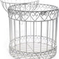 Anderson's Decorative Ivory Wire Birdcage Wedding Centerpiece, Table Décor, Hanging Decorations, Reusable