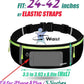 USHAKE Slim Running Belt, Workout Fanny Pack for Men Women,Exercise Waist Pack for Apple iPhone Holder, Runner Belt for Running Walking Cycling Camping Gym