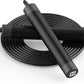 Jump Rope, HANDIO jump ropes 1/2 lb Weighted Jump Rope for Boxing, Cardio, Crossfit Workout, 8~10ft Range Adjustable Length Steel Ropes with Ball Bearings and Metal Handles, Jumpropes Suitable for Men