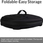 Collapsible Cat Carrier Hard, Travel Pet Carriers Bag for Small Dogs for Car Travel with Ventilation Guinea Pig 2 Small Cats Carrier Cage Dog Crate (Black)